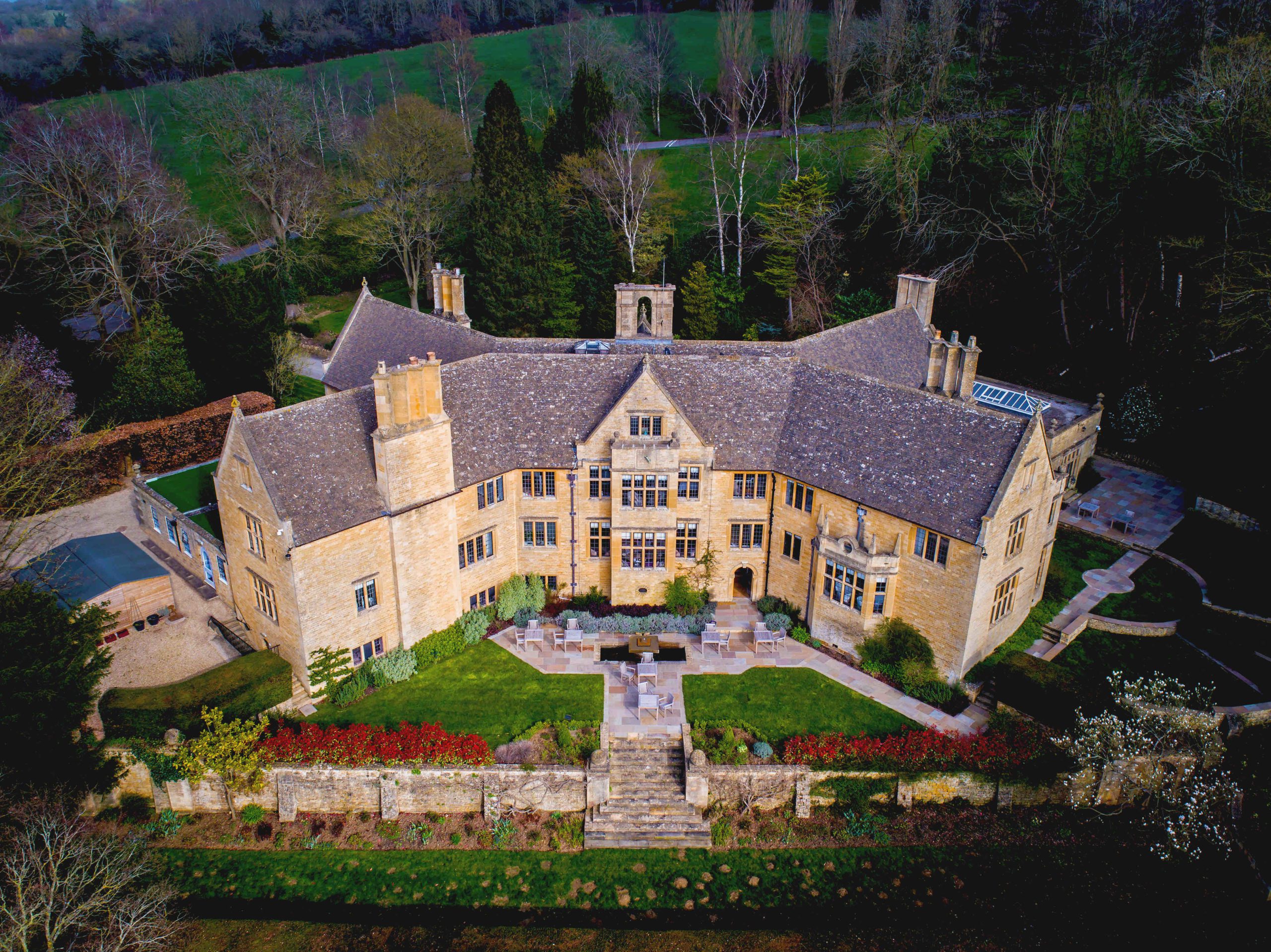 Foxhill Manor Drone Picture