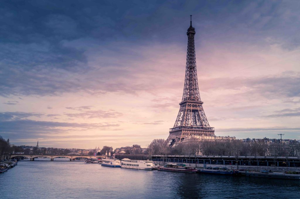 The Eiffel Tower, Paris Skyline