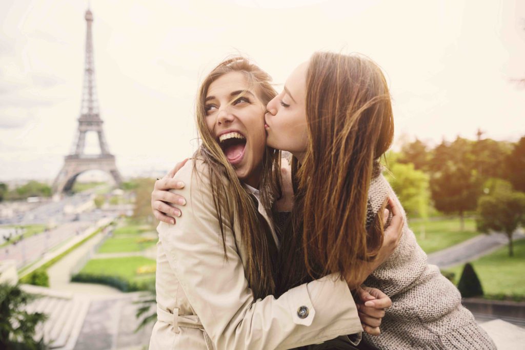 Lesbian Couple Paris. Inclusive Travel